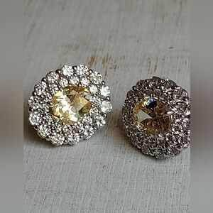 Pair of Brand New Sterling & Gemstone Earrings